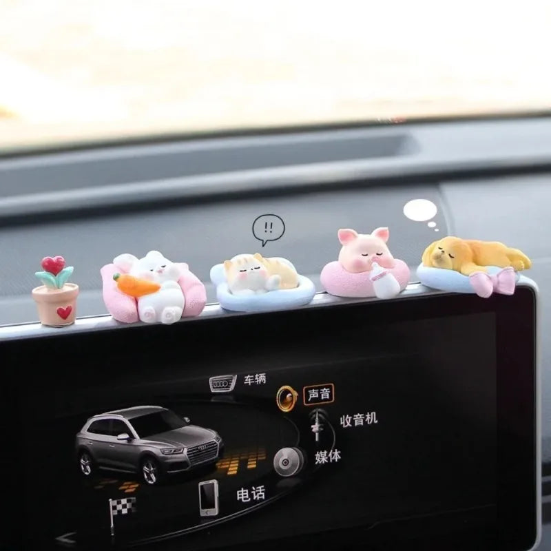 Cute Cars Accessories Funny Kawaii Animal Ornament Auto Central