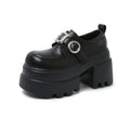 Women's Chunky Platform Mary Jane Pumps – College Style