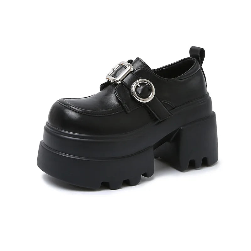 Women's Chunky Platform Mary Jane Pumps – College Style