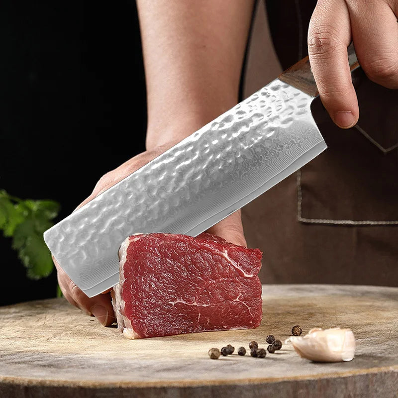 Damascus Kitchen Cleaver – Ultra Sharp Stainless Steel Chef Knife