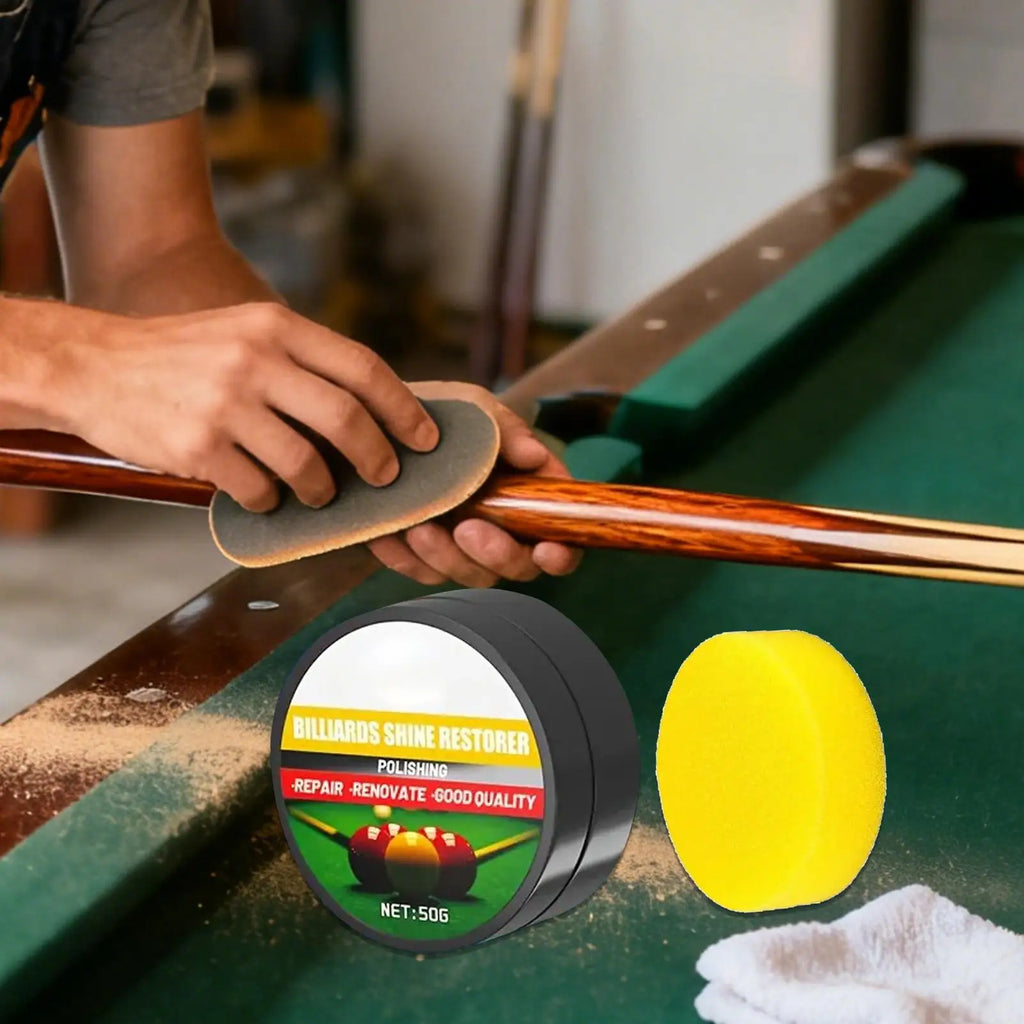 50g Billiard Ball Cleaner Wax | Polish & Restore Pool Balls