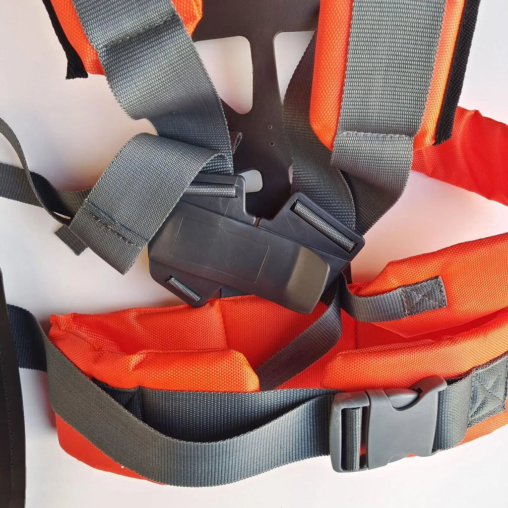 Adjustable Padded Weedeater Harness – Brush Cutter Strap