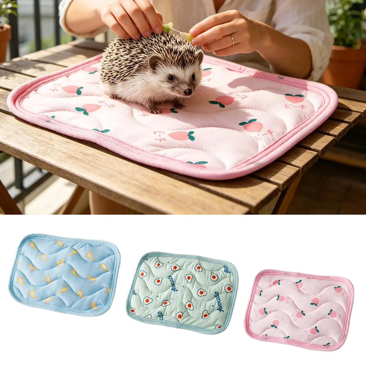 Pet Cooling Mat for Cats & Small Dogs | Summer Ice Silk Pad
