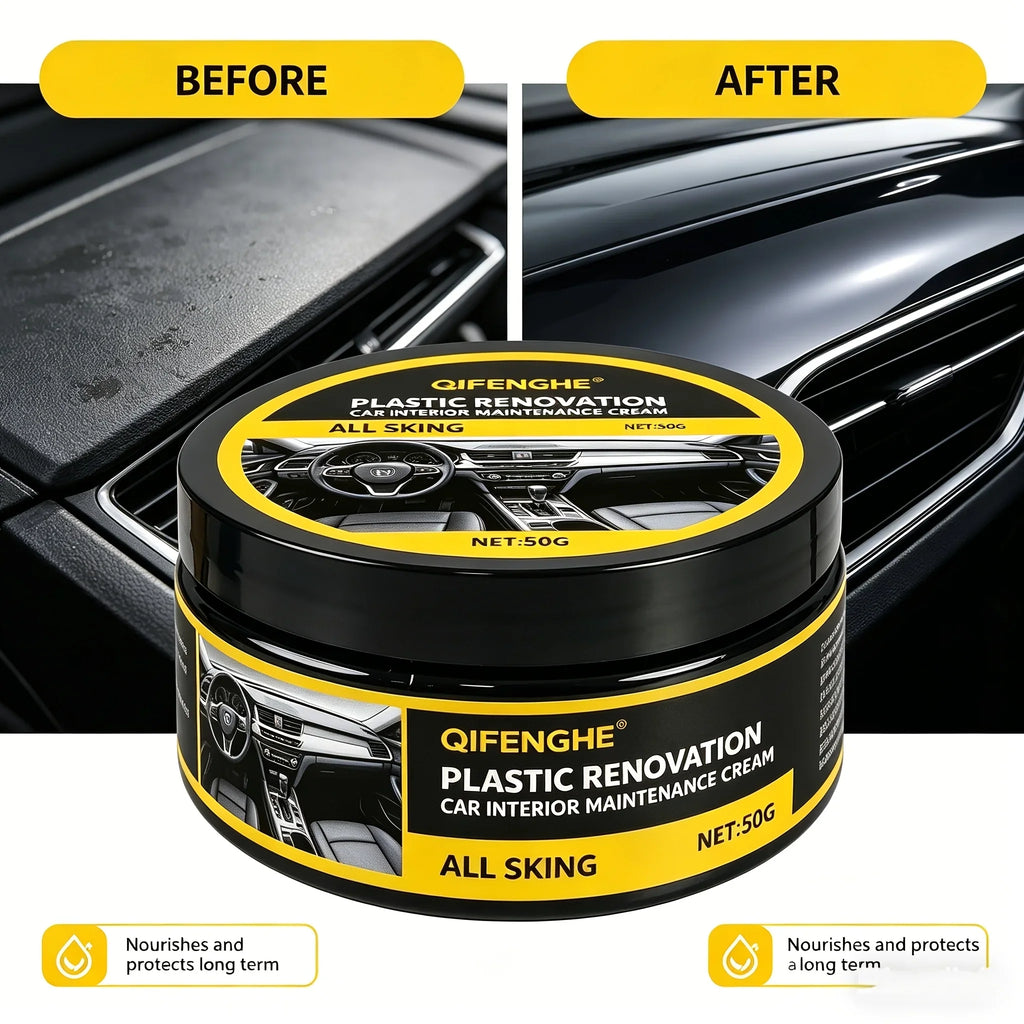 QIFENGHE Plastic Renovation Cream – Car Trim Restorer
