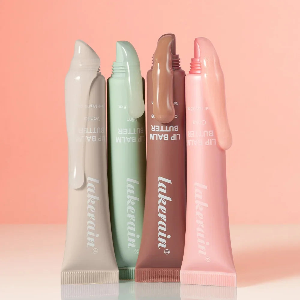 Lakerain Moisturizing Lip Balm Gloss | Vanilla, Pink Sugar & More