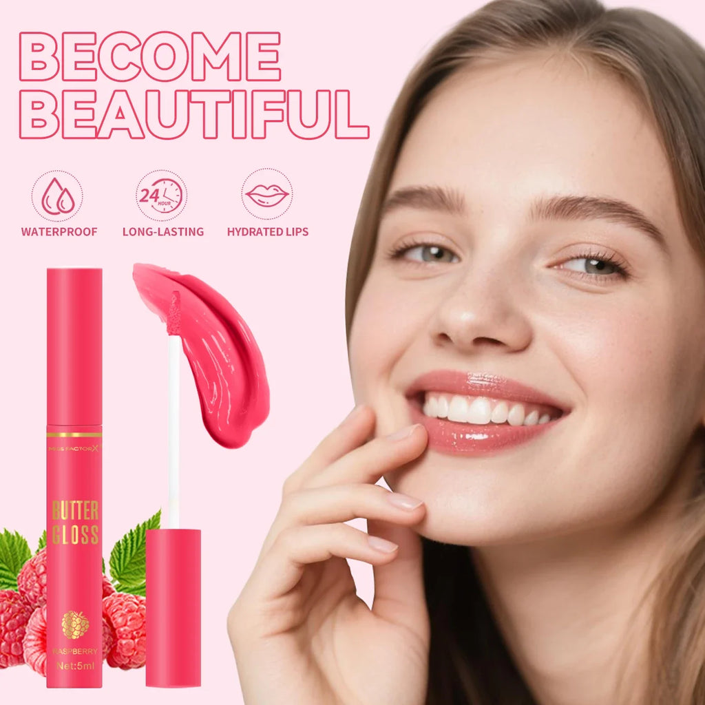 MISS FACTORX 10-Pack Water Gloss Lip Oil – Hydrating & Plumping