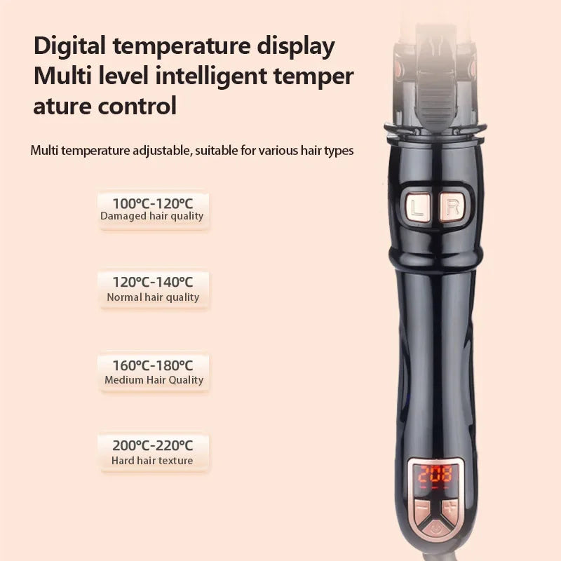 Automatic Rotating Curling Iron | Big Wave Electric Curler