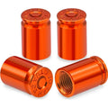 Bullet Shell Tire Valve Stem Caps Aluminum Alloy Car Air Cap Cars SUV