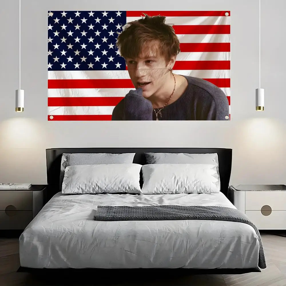 Cartoon Chicken Joe Flag – Wall, Bedroom & Outdoor Art Banner