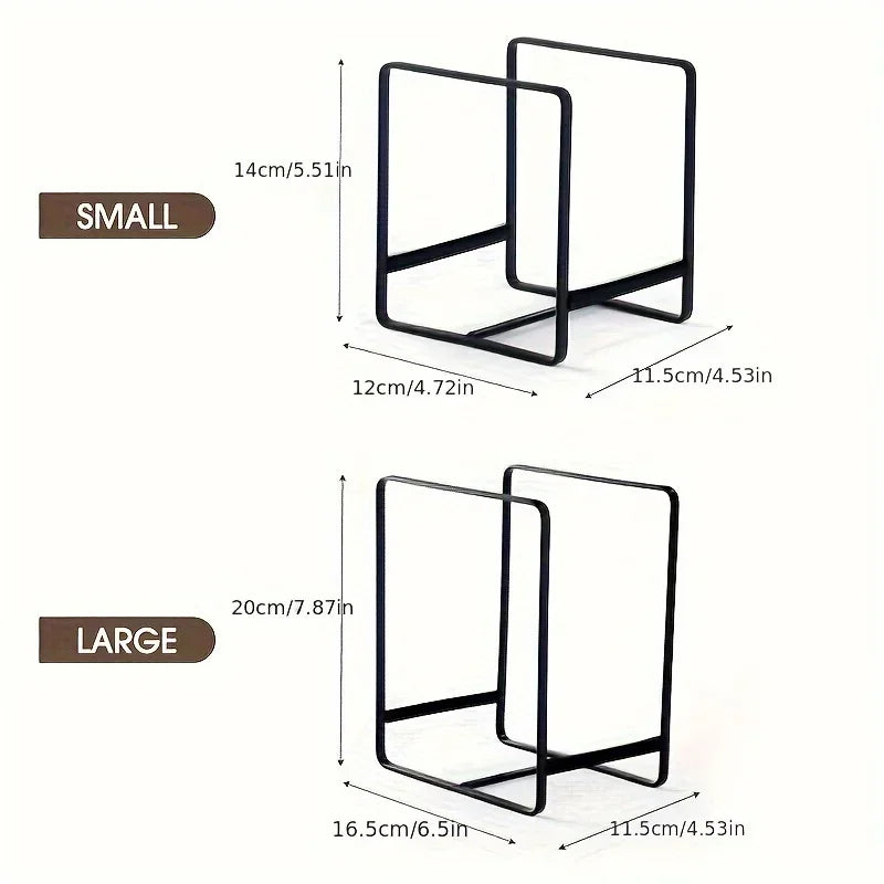 Layered Plate Storage Rack – Cabinet & Countertop Dish Organizer