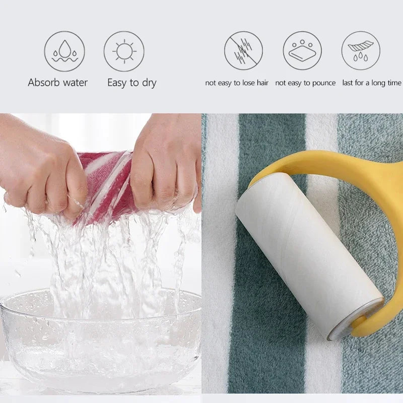 Soft Absorbent Couple Bath Towels | Large Wrapping Towel Set