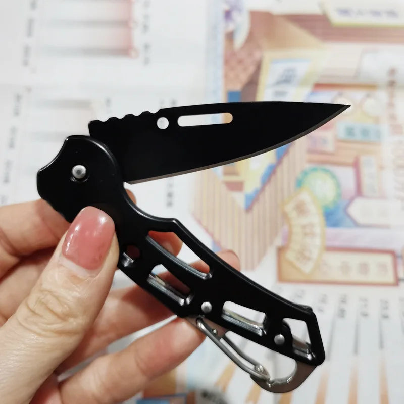 Portable Stainless Steel Folding Knife – Camping & Outdoor