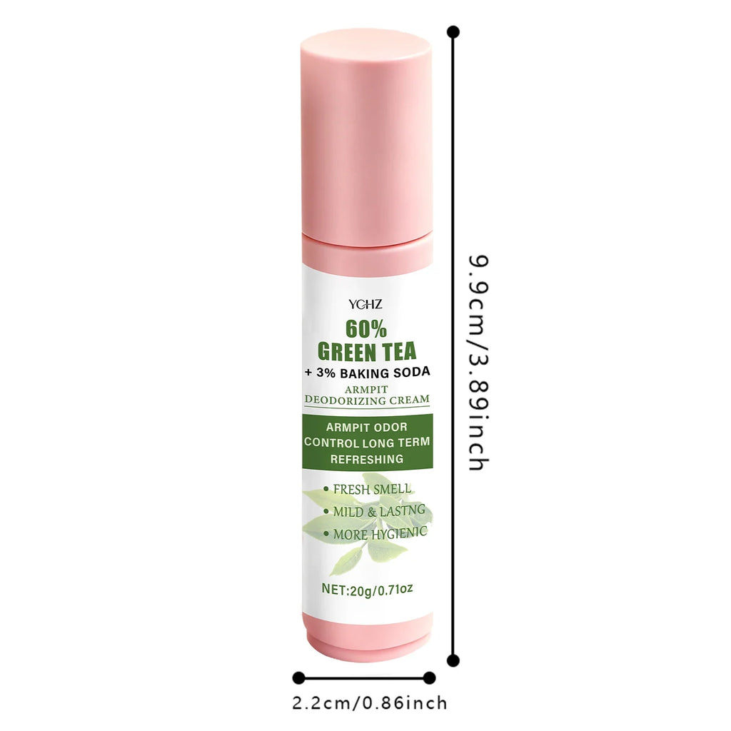 YCHZ Green Tea Deodorant Roller – Long-Lasting Freshness