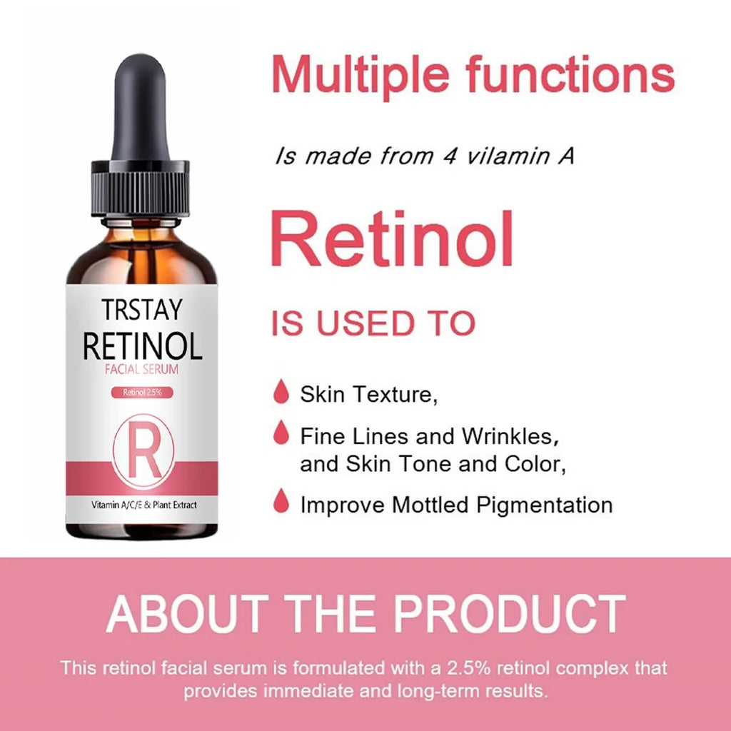 SDP Retinol Face Serum 2 5 Hyaluronic Acid Anti Wrinkle Whitening