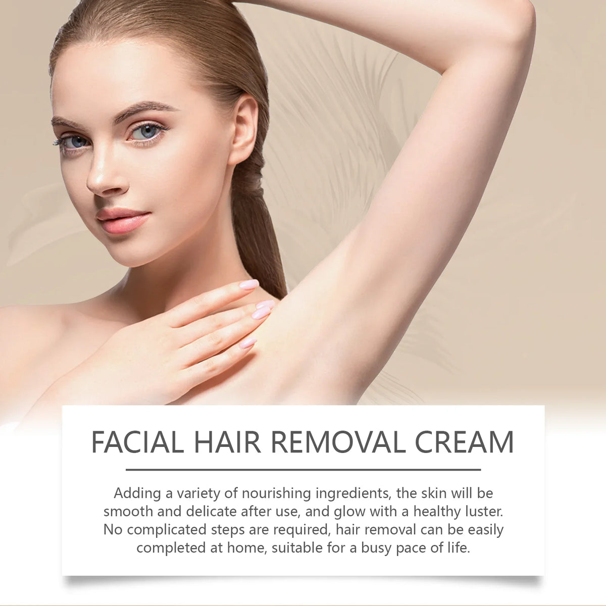 Hoygi Painless Face & Body Hair Removal Cream 100g