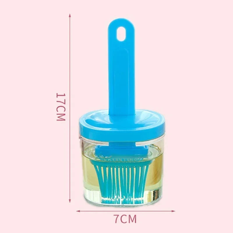 BBQ Basting Brush | Silicone Oil Grill Brush for Outdoor Cooking