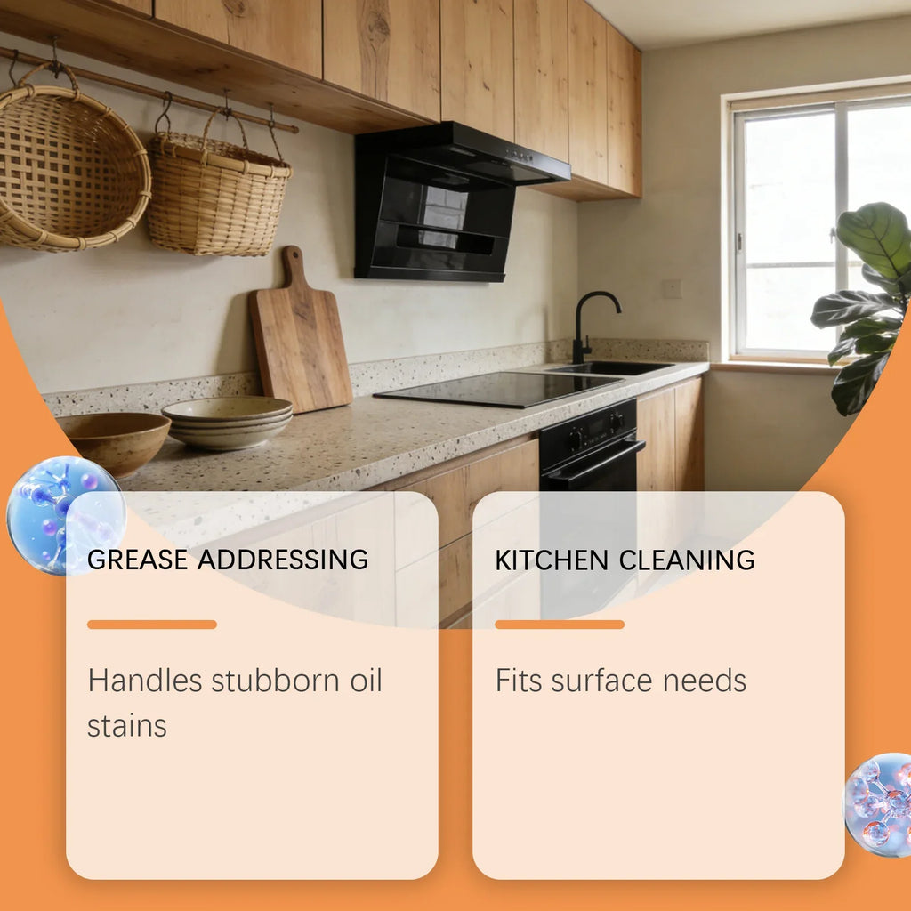 Kitchen Degreaser Foam Spray – Stove & Range Hood Cleaner