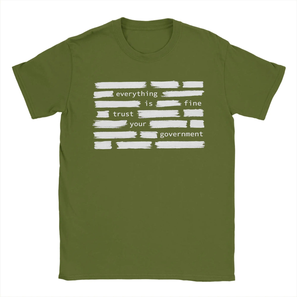 "Everything Is Fine" Funny Men's Graphic T-Shirt | Cotton Tee