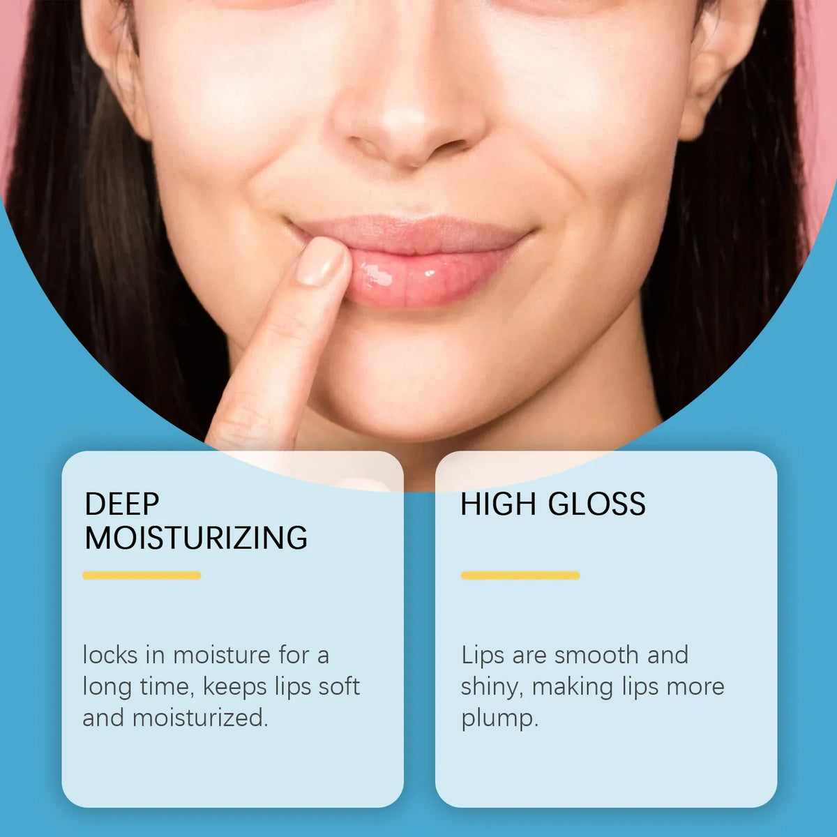Eelhoe Plumping Lip Oil – Moisturizing Gloss & Lip Repair