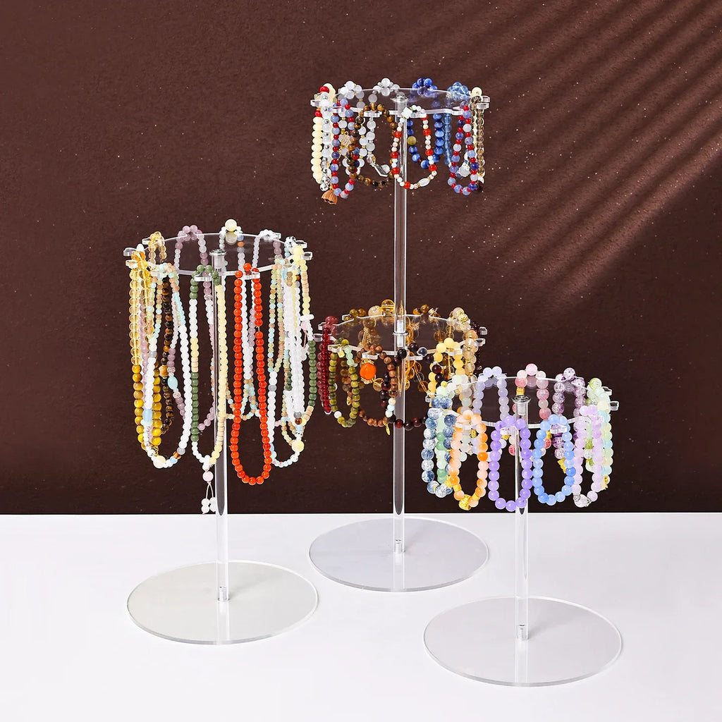 Acrylic Transparent Display Stand Jewelry Suitable Dressing Table