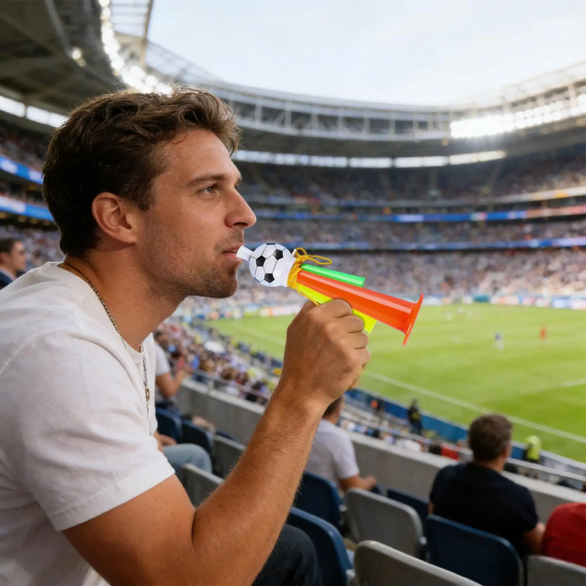 Stadium Loudspeaker Plastic Soccer Horn Fans Loud Cheering Device