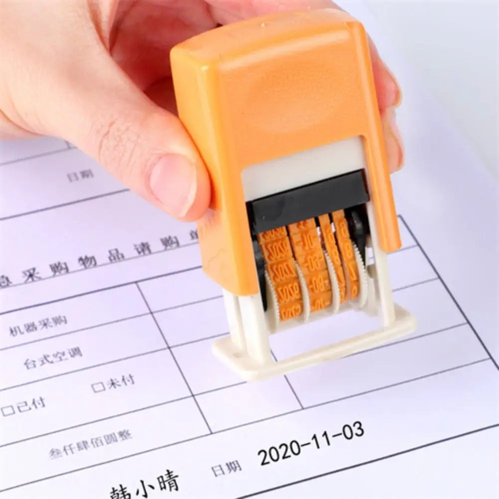 Self-Inking Date Wheel Stamp 4mm – DIY Date Stamp 2018–2030