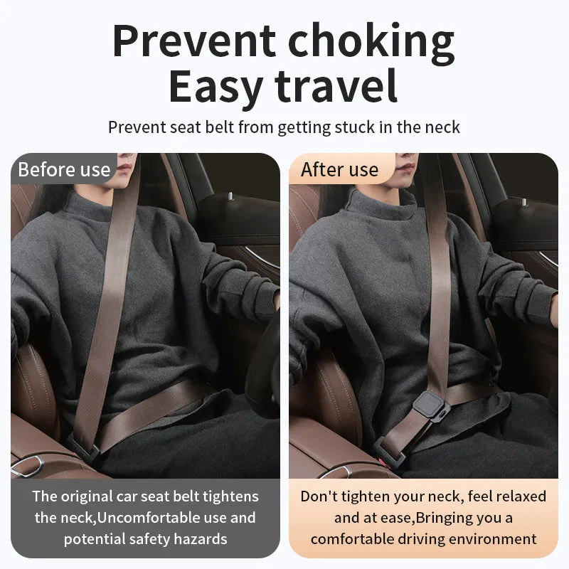 Car Seat Belt Adjuster Clip – Shoulder & Neck Comfort