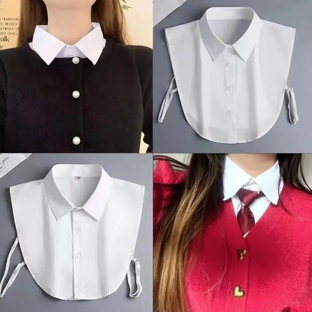 Women's Detachable Fake Collar – Formal Office & Business Wear
