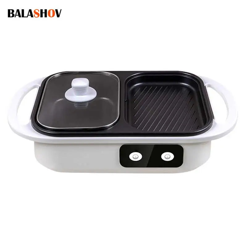 BALASHOV 2-in-1 Electric Hot Pot & Grill – Mandarin Duck Cooker