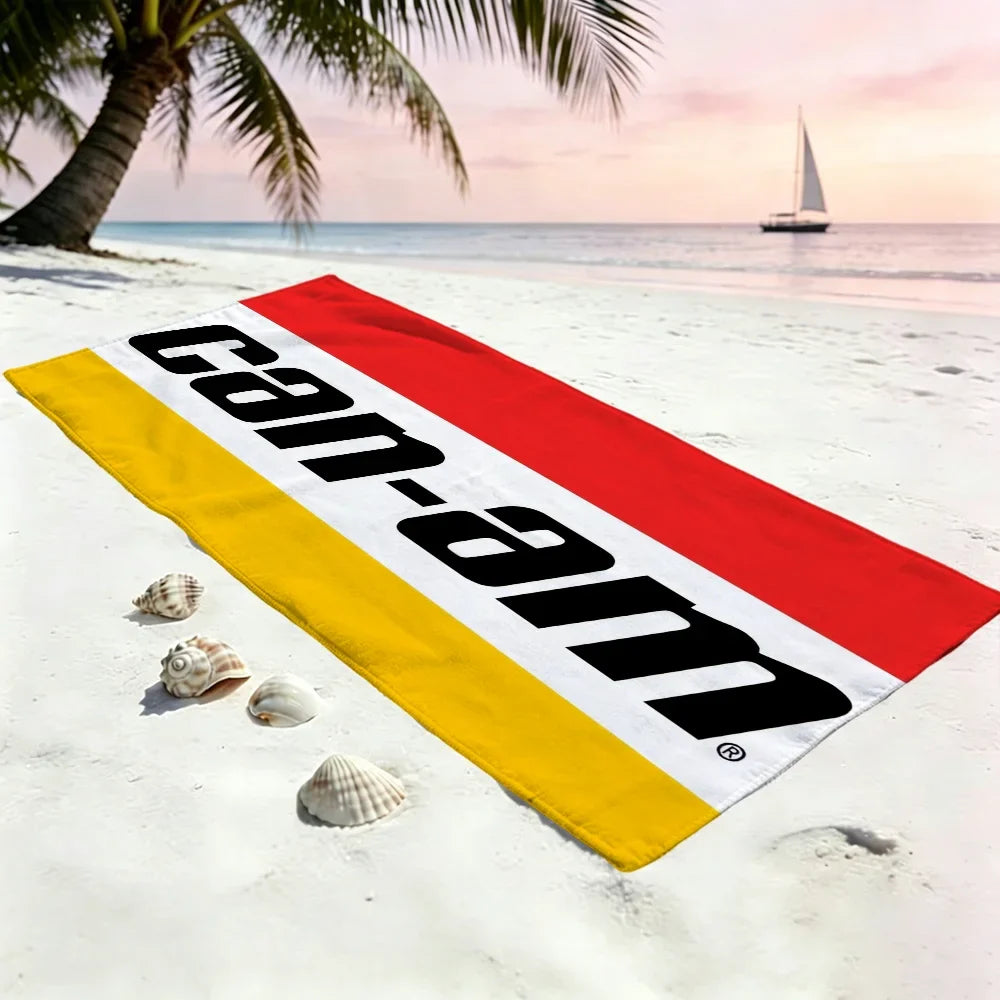 Can-Am BRP Logo Quick-Dry Beach Towel | Soft Sports Towel