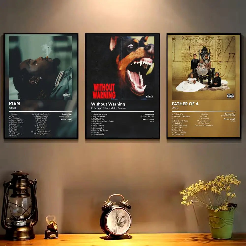 HD Print Album Cover Canvas Wall Art Poster – Home Decor