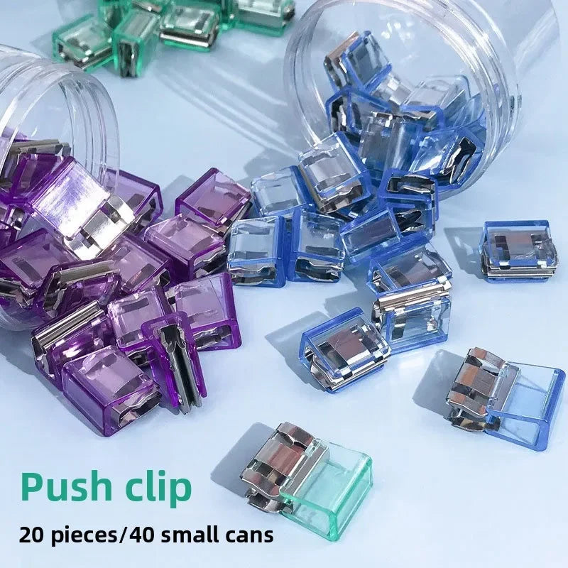 Anti-Slip U-Shape Clothing Clips for Pants, Sleeves & Straps