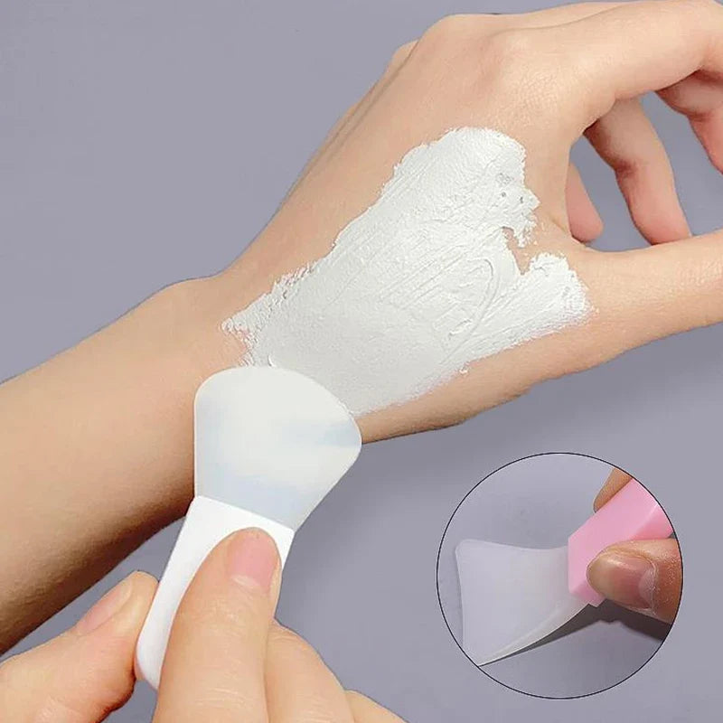 5-Piece Silicone Face Mask Brush Set | Mud & Cream Applicator