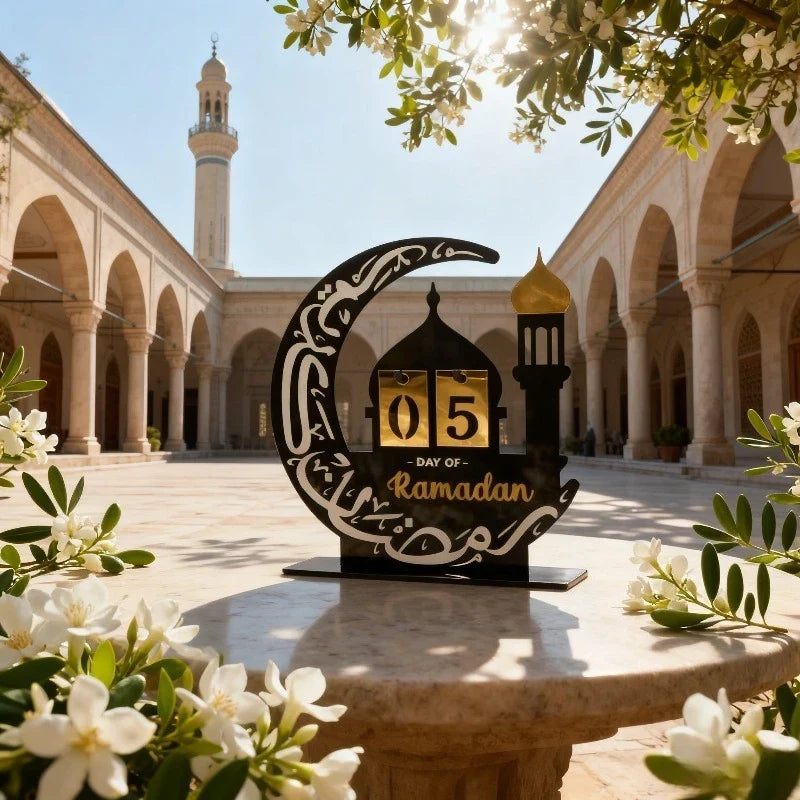 2026 DIY Eid Acrylic Countdown Calendar | Ramadan Decor