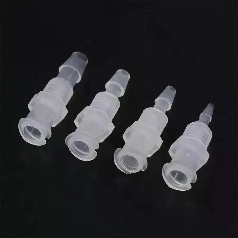 Luer Lock Adapter – PP Plastic Straight Through Air Valve Fitting