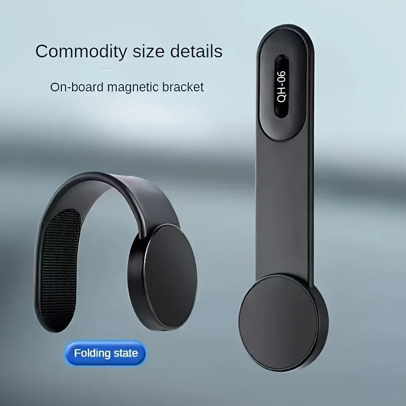 Magnetic Car Phone Mount | 360° Flexible Aluminum Dash Holder