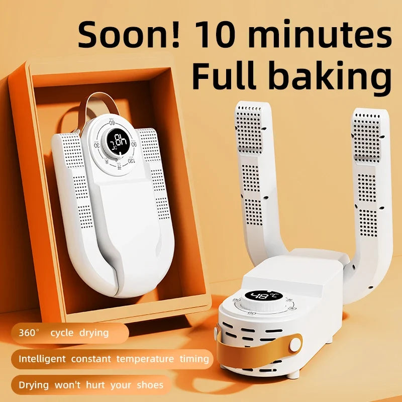 HOMEFISH UV Shoe Dryer – Timer, Telescopic & Deodorizing
