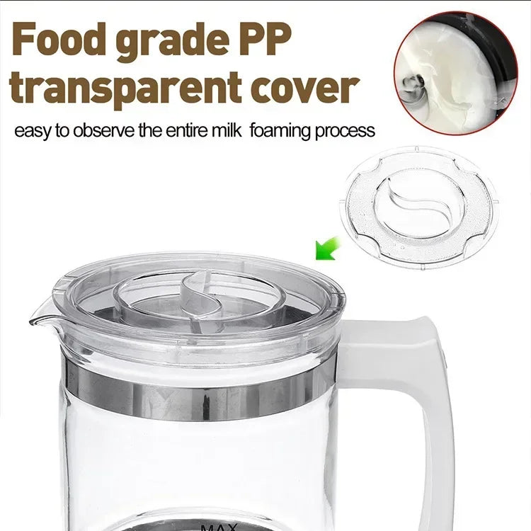 Electric Automatic Milk Frother & Heater – Latte Cappuccino