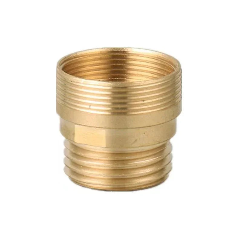 Brass Faucet Thread Coupler 1/2" to M16–M28 | Kitchen & Bath