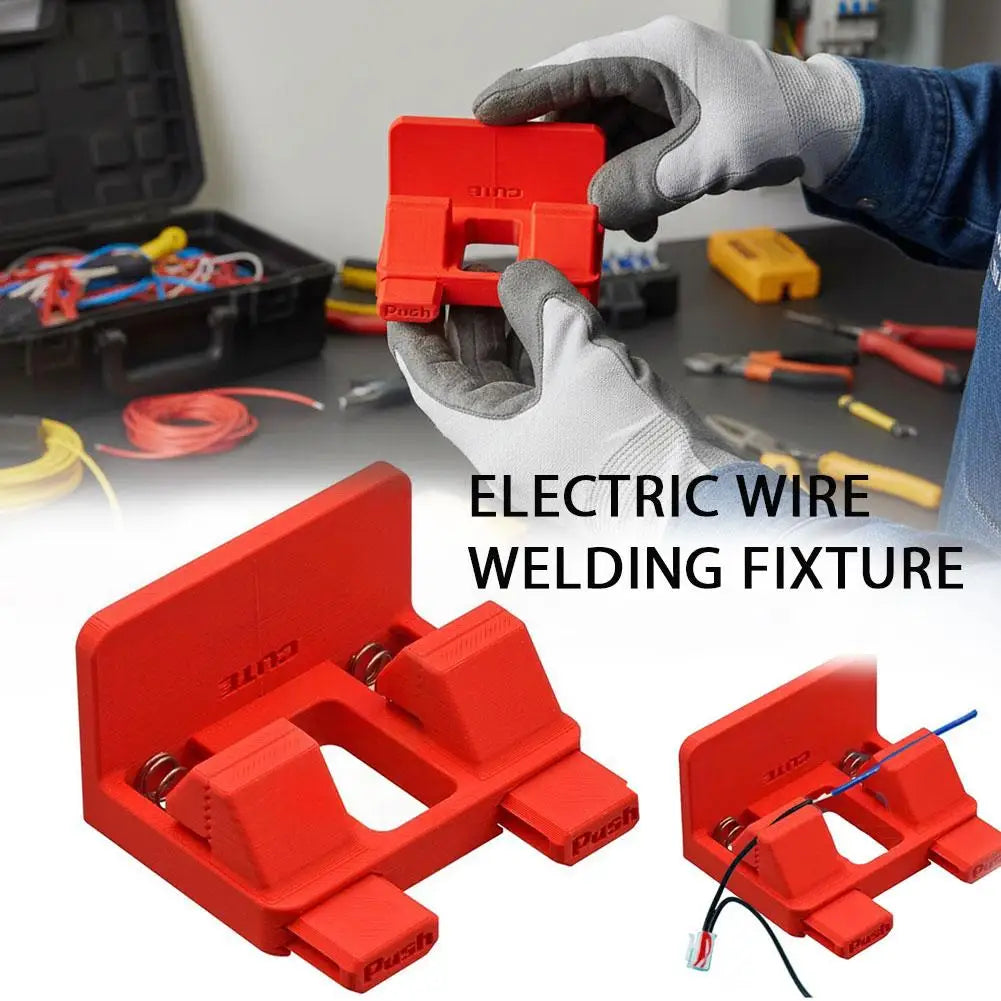 Electric Wire Welding Fixture Portable Precise Cable Soldering Clamp