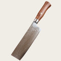67-Layer Damascus Steel Cleaver – Ultra-Sharp Kitchen Knife