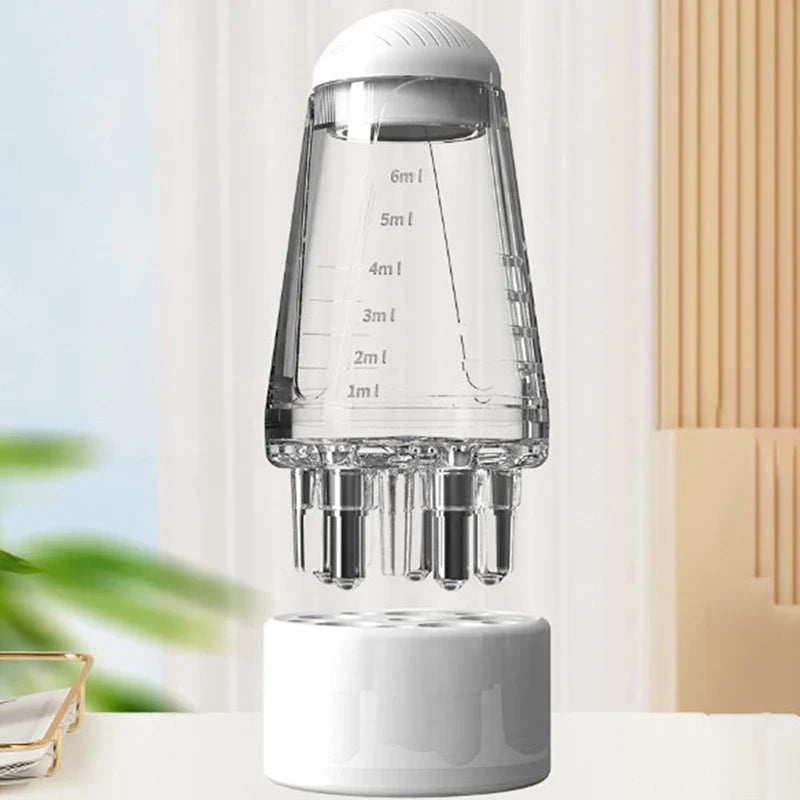 Scalp Oil Applicator Comb | Hexagon Roller Ball Massage Tool