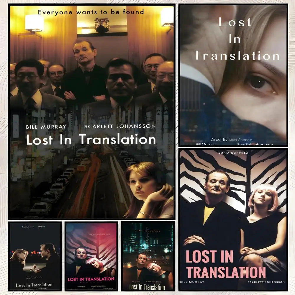 Lost in Translation Movie Poster – Self-Stick HD PVC Wall Art