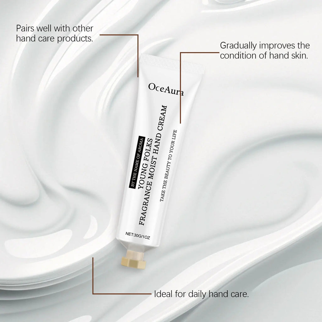 OceAura Moisturizing Fragrance Hand Cream – Shea & Hyaluronic Acid