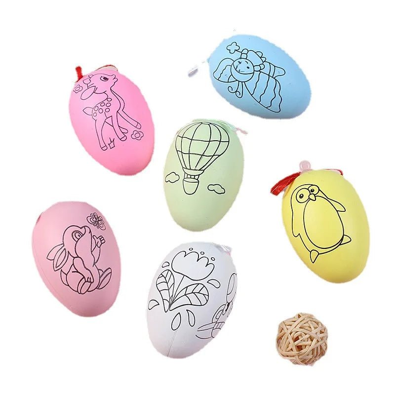 Easter Eggs Diy Hand-painted Christmas