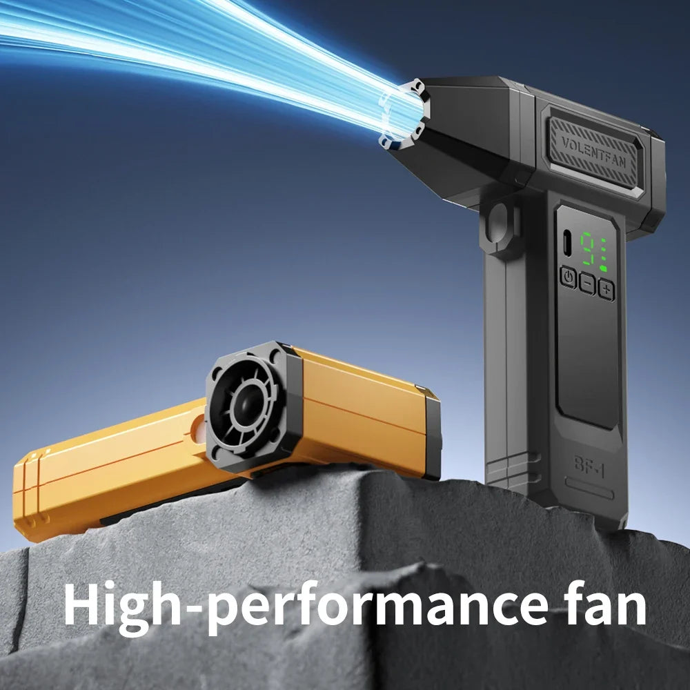 100,000 RPM Turbo Jet Air Blower USB Rechargeable Brushless Fan
