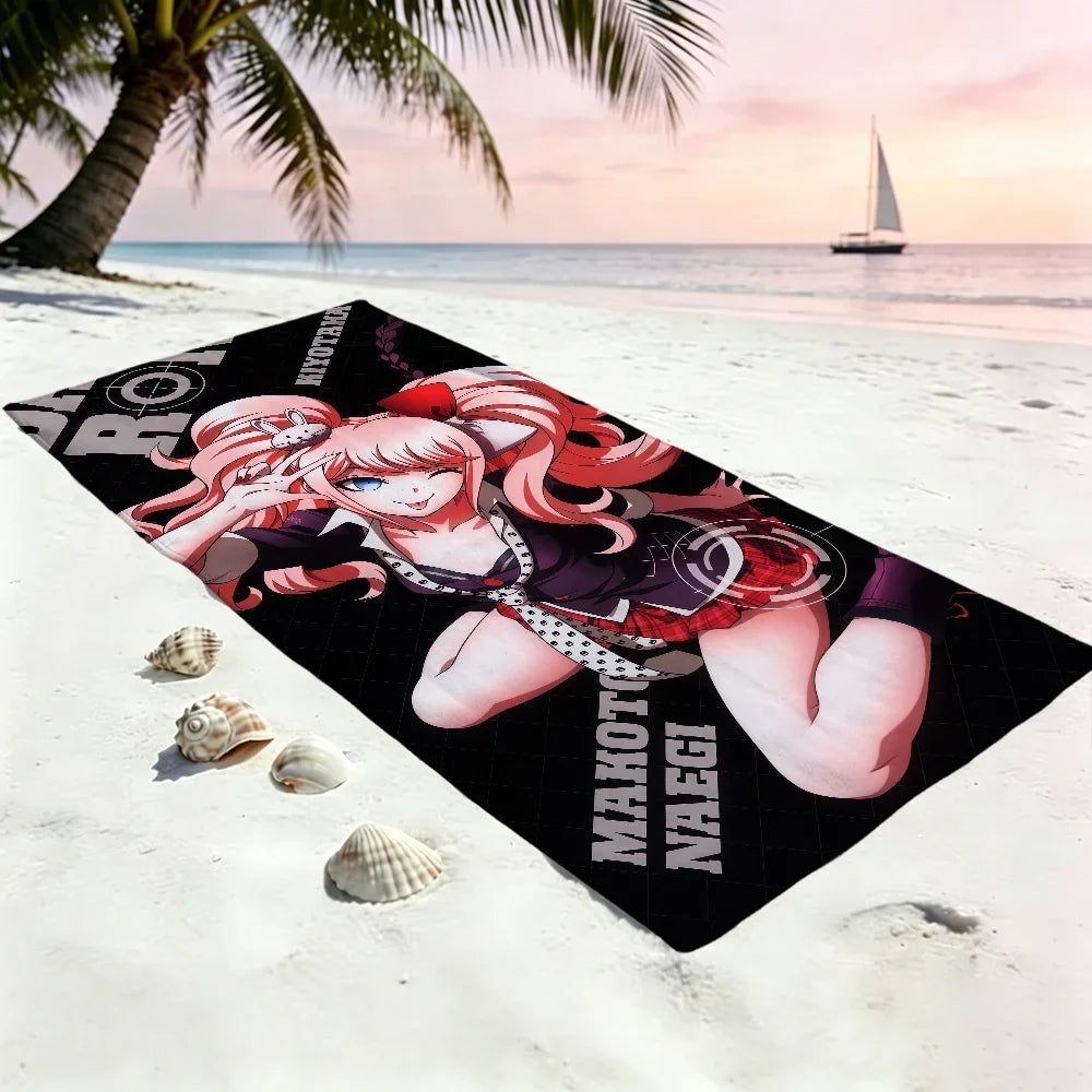 Danganronpa Anime Quick-Dry Beach Towel | Soft Microfiber
