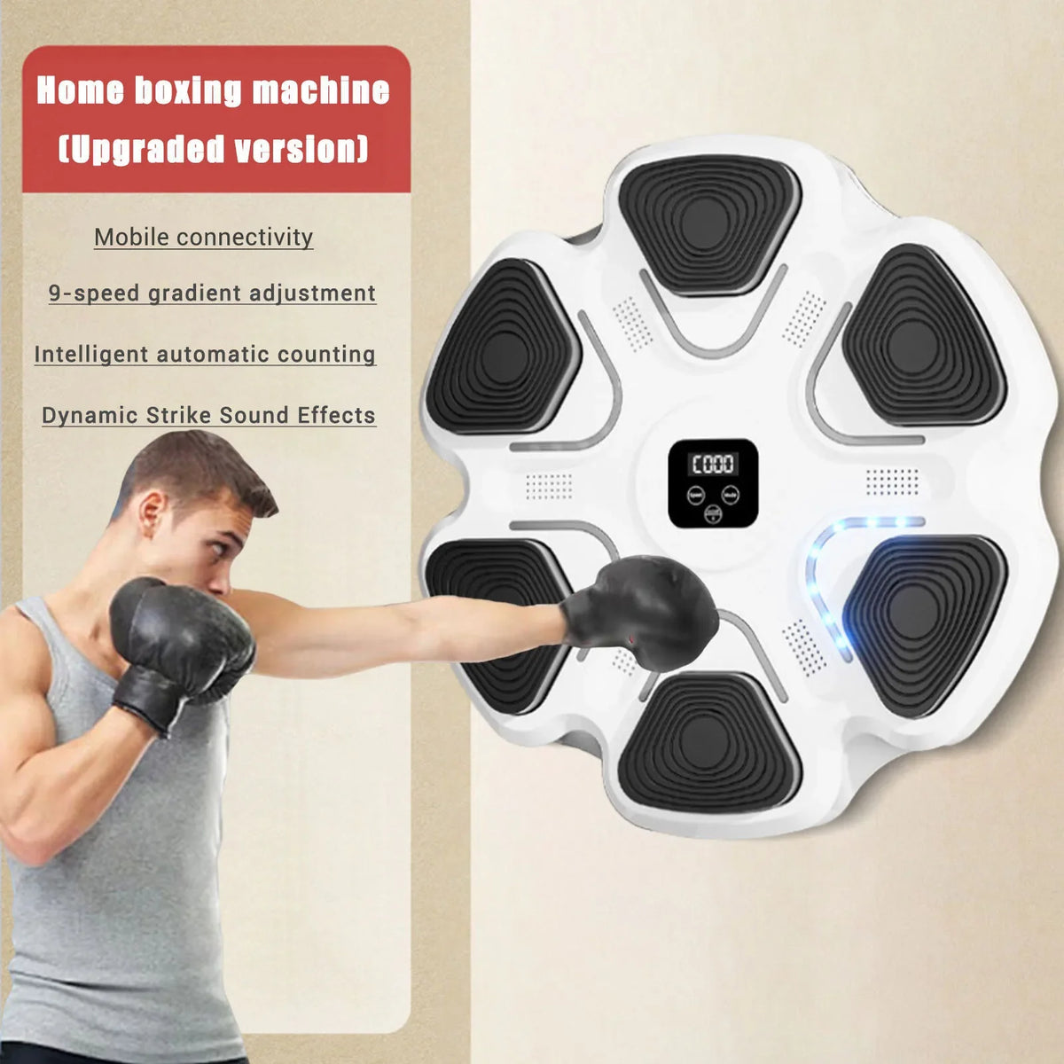 Smart Electronic Musical Boxing & Kicking Training Machine