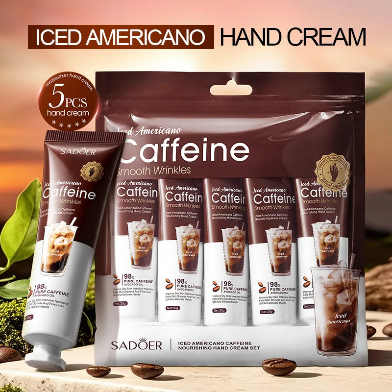 Coffee Hand Cream Set – Deep Moisturizer for Dry Hands
