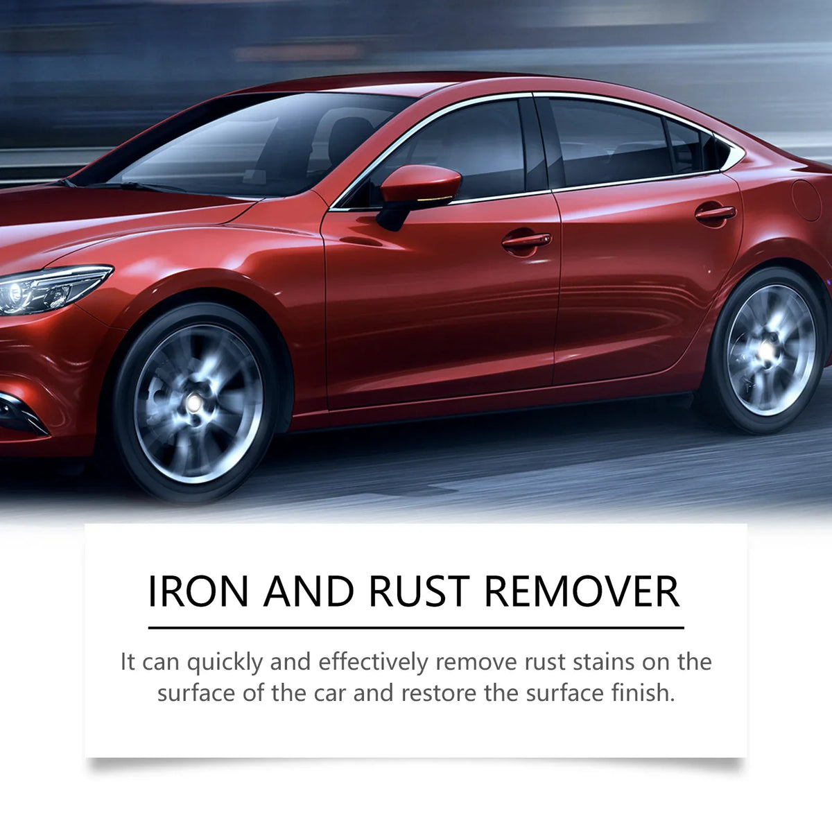 Homonth Rust Remover Spray – Iron & Brake Dust Car Cleaner